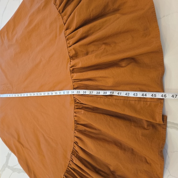 Anthropologie × Hutch Black Motif Bow Tie Strapless Ruffled Maxi Dress Size 16 - Picture 12 of 16